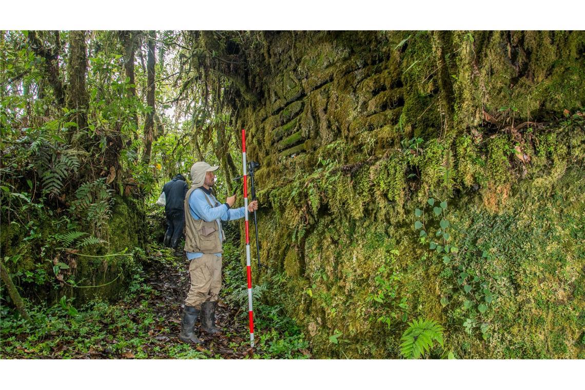 Über 100 Ruinen der Chachapoya-Kultur in Peru entdeckt Das regenreiche Gebiet ist schwer zugänglich.