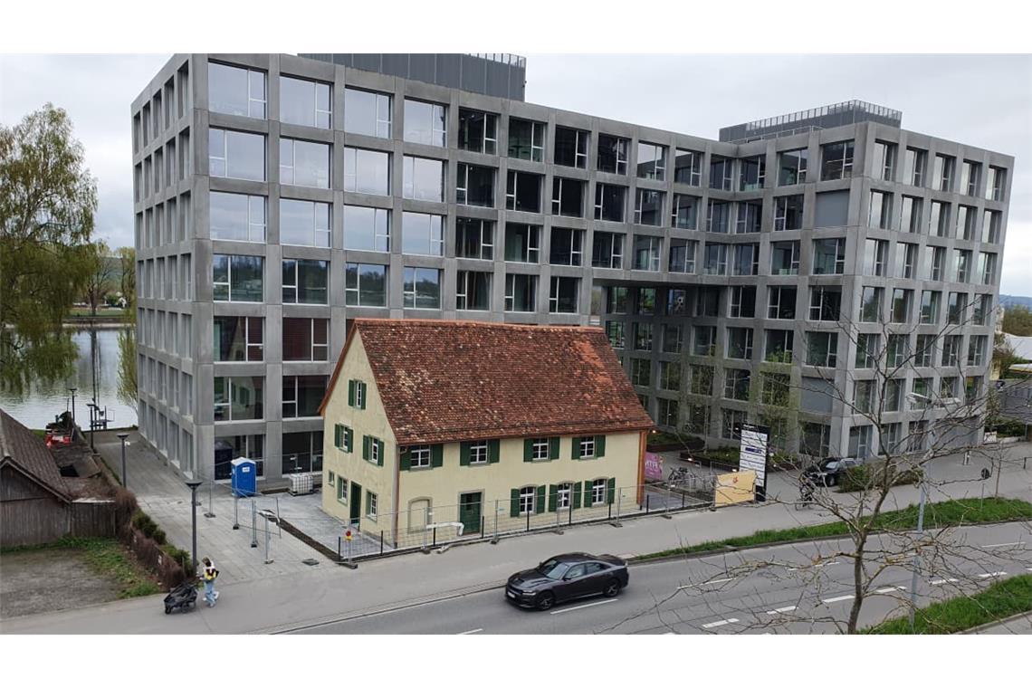 Das „Rheingarten“ war einst das älteste Konstanzer Gasthaus auf der anderen Rheinseite. Heute ist es ein Fremdkörper, aber frisch saniert.