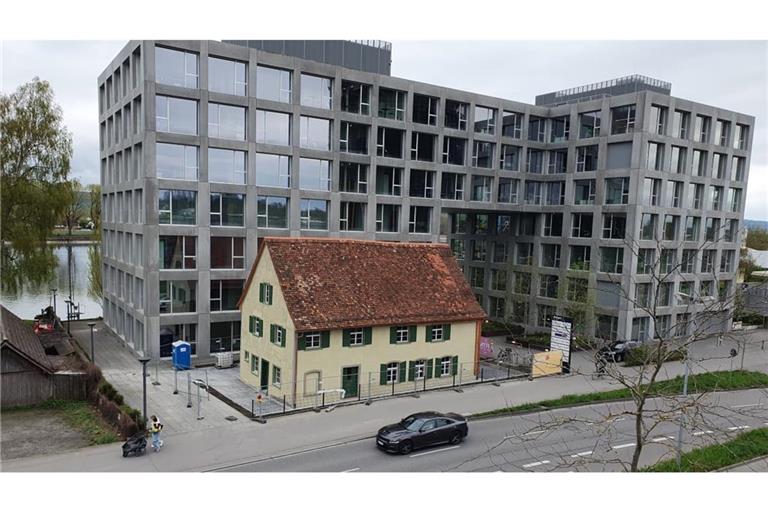 Das „Rheingarten“ war einst das älteste Konstanzer Gasthaus auf der anderen Rheinseite. Heute ist es ein Fremdkörper, aber frisch saniert.