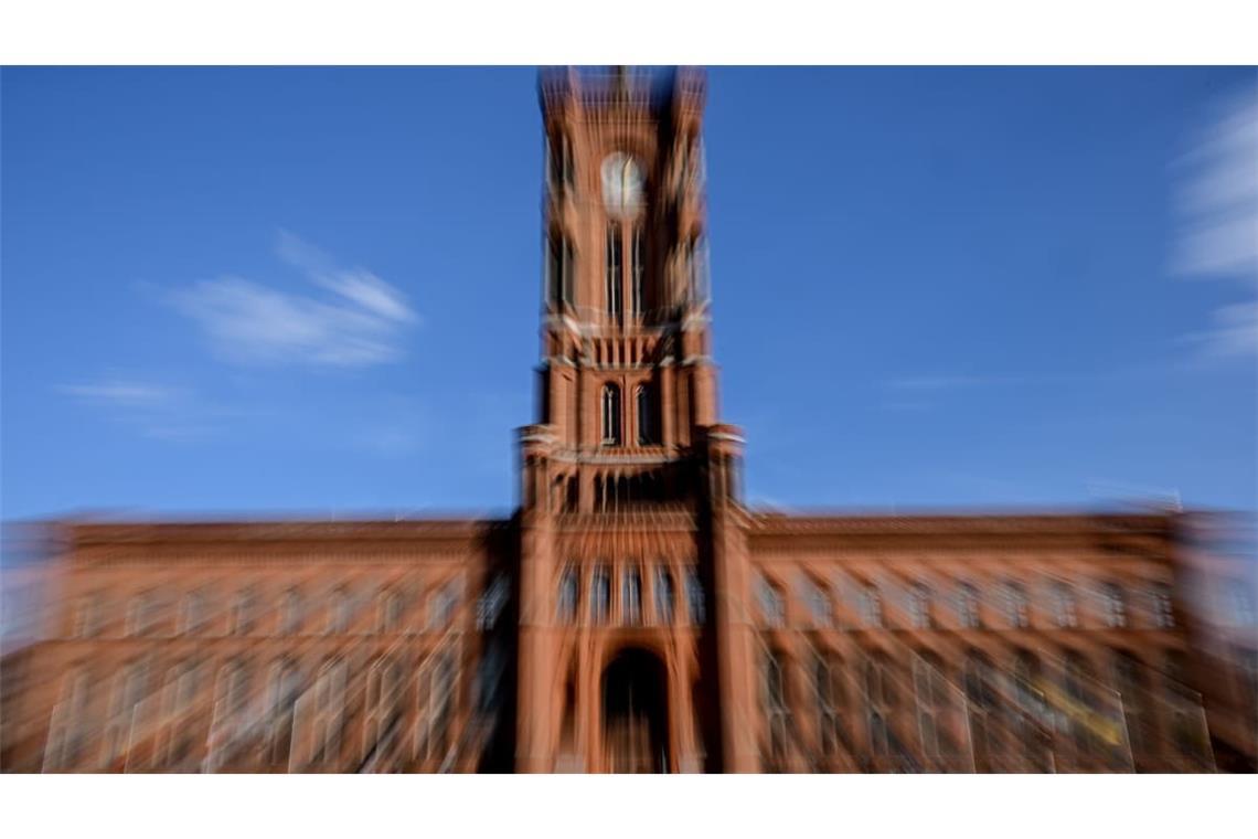 Das Rotes Rathaus – der Amtssitz des Regierenden Bürgermeisters von Berlin und der Senatskanzlei.