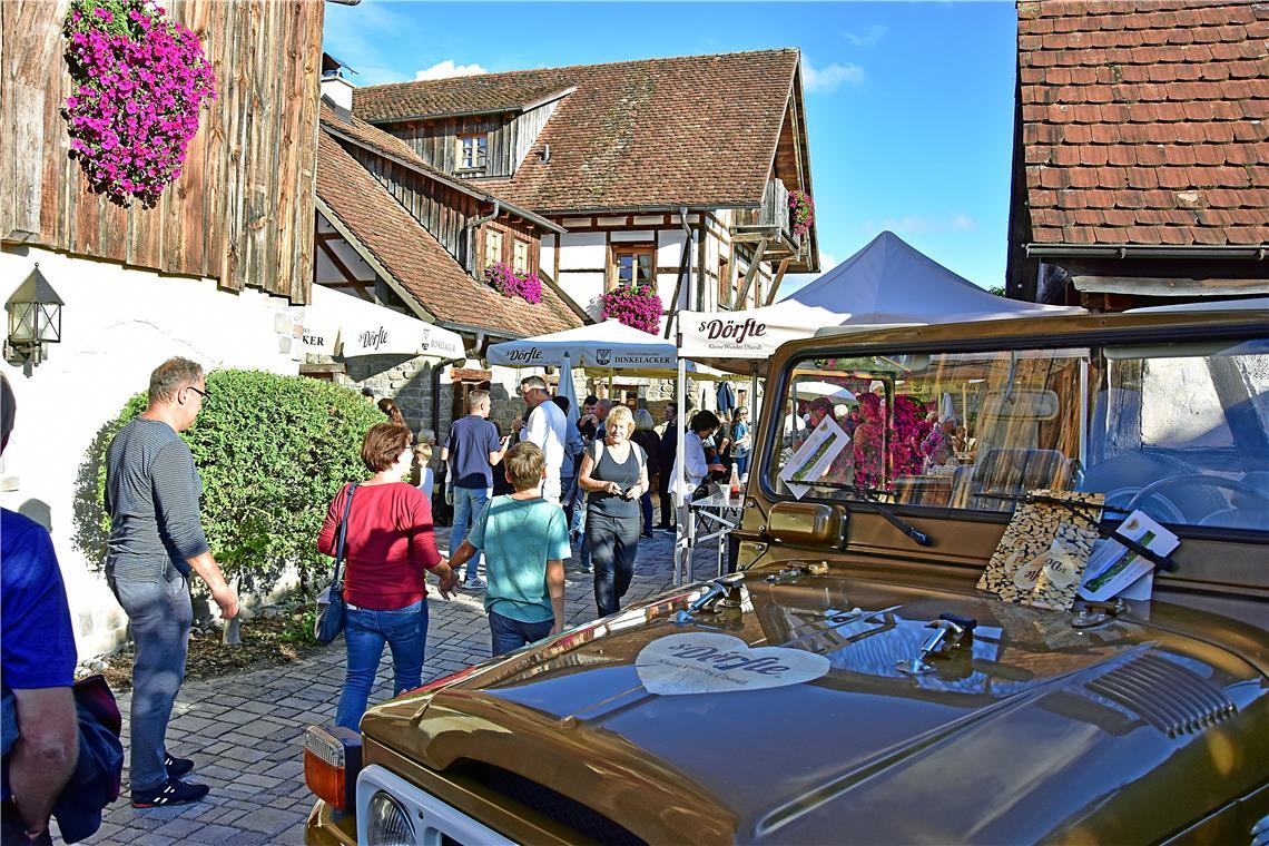 Das Schmuckstück in Aspach ist das Dörfle. Tag der offenen Tür 75 Jahre Sonnenho...