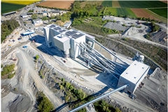 Das Schotterwerk Zwingelhausen ist nun seit März in Betrieb.
