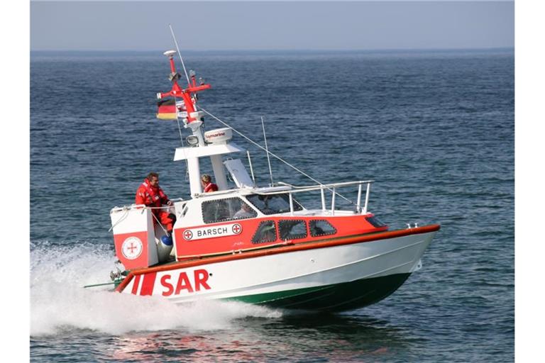 Das Seenotrettungsboot „Barsch“ rettete Gauck aus dem Bodden. Foto: Deutsche Gesellschaft zur Rettung Schiffbrüchiger (DGzRS)