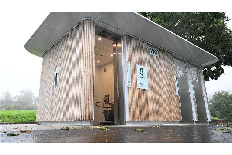 Das selbstreinigende WC soll 20 Jahre halten.