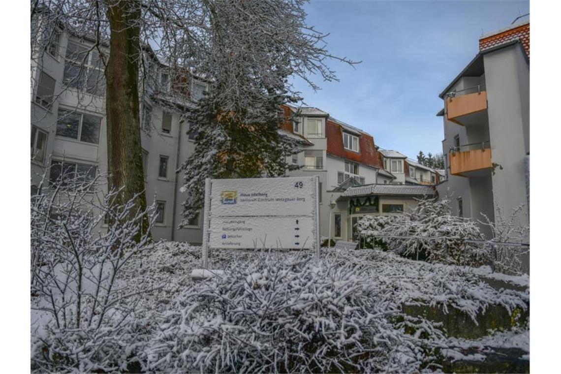 13 Tote nach Corona-Ausbruch in Altenheim Das Seniorenzentrum Wetzgauer Berg in Schwäbisch Gmünd. Foto: Marius Bulling/onw-images /dpa