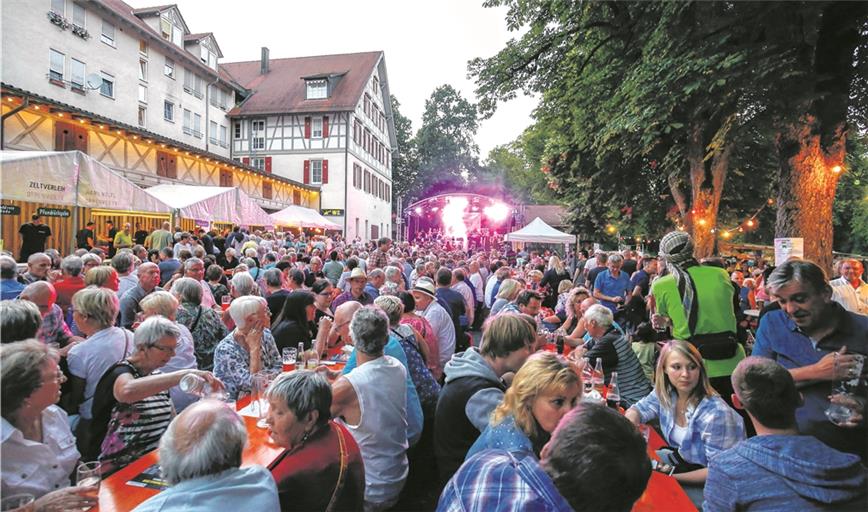 Das Sommernachtsfest in der Sturmfedergemeinde ist ein beliebter Treffpunkt.Foto: A. Becher