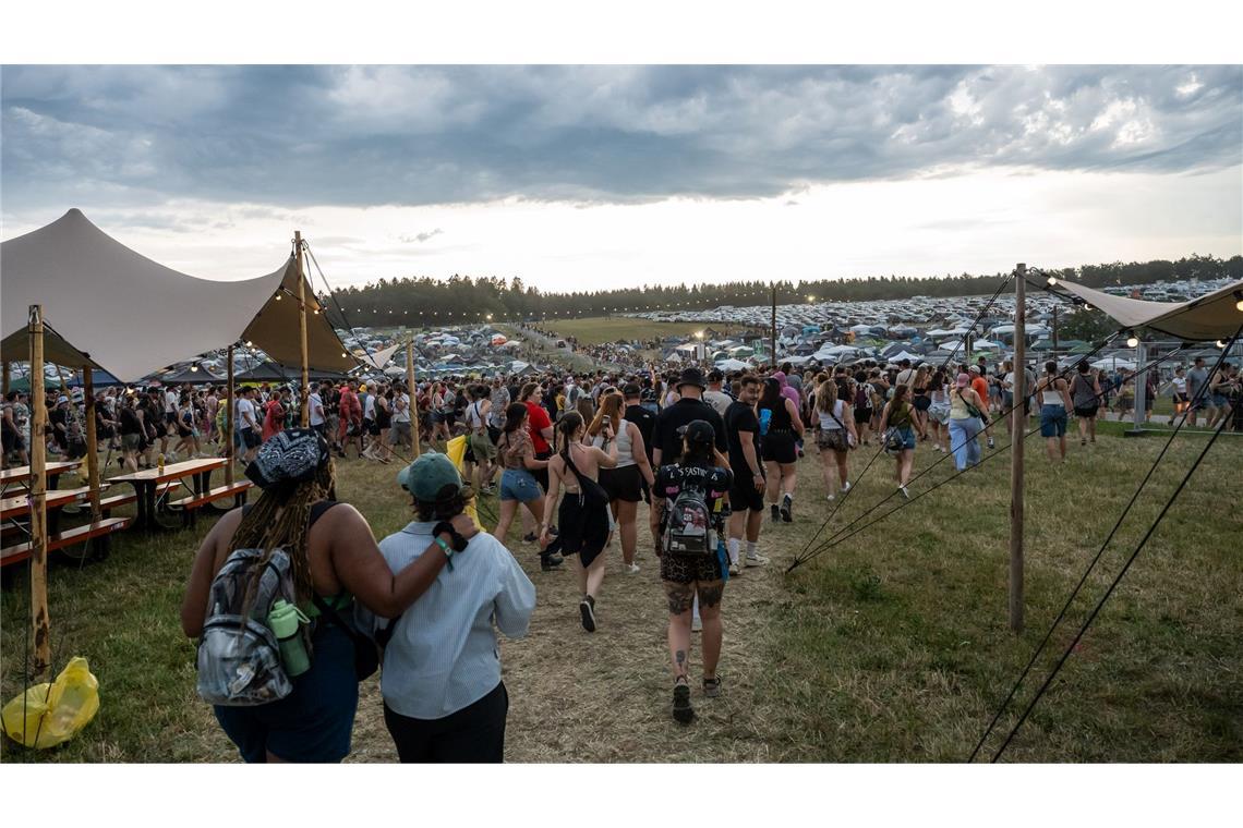 Das Southside-Festival musste zeitweise unterbrochen werden.