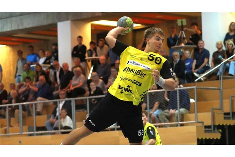 Das späte Führungstor von Julius Träger reichte den SV-Handballern nicht zum Sieg.