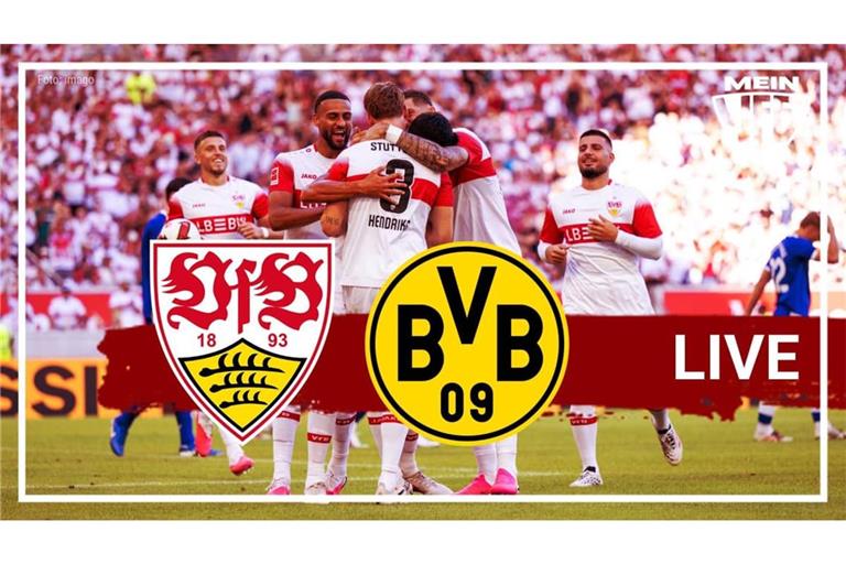 Das Spiel des VfB Stuttgart gegen Borussia Dortmund gibt es bei uns im Liveticker.