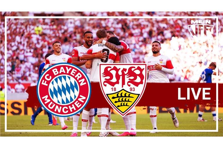 Das Spiel des VfB Stuttgart gegen den FC Bayern München gibt es bei uns im Liveticker.