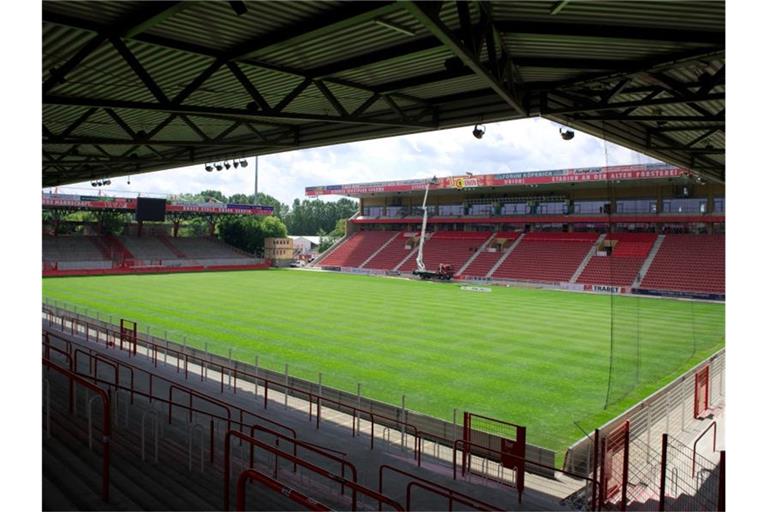 Das Stadion des 1. FC Union Berlin, Alte Försterei. Foto: picture alliance / dpa