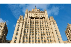 Das Stalinhochhaus, Sitz des russischen Außenministeriums.
