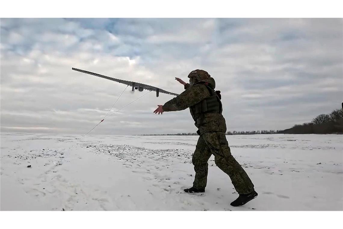 Das Starlink-System wurde intensiv von beiden Seiten für die Navigation von Drohnen genutzt. (Handout)