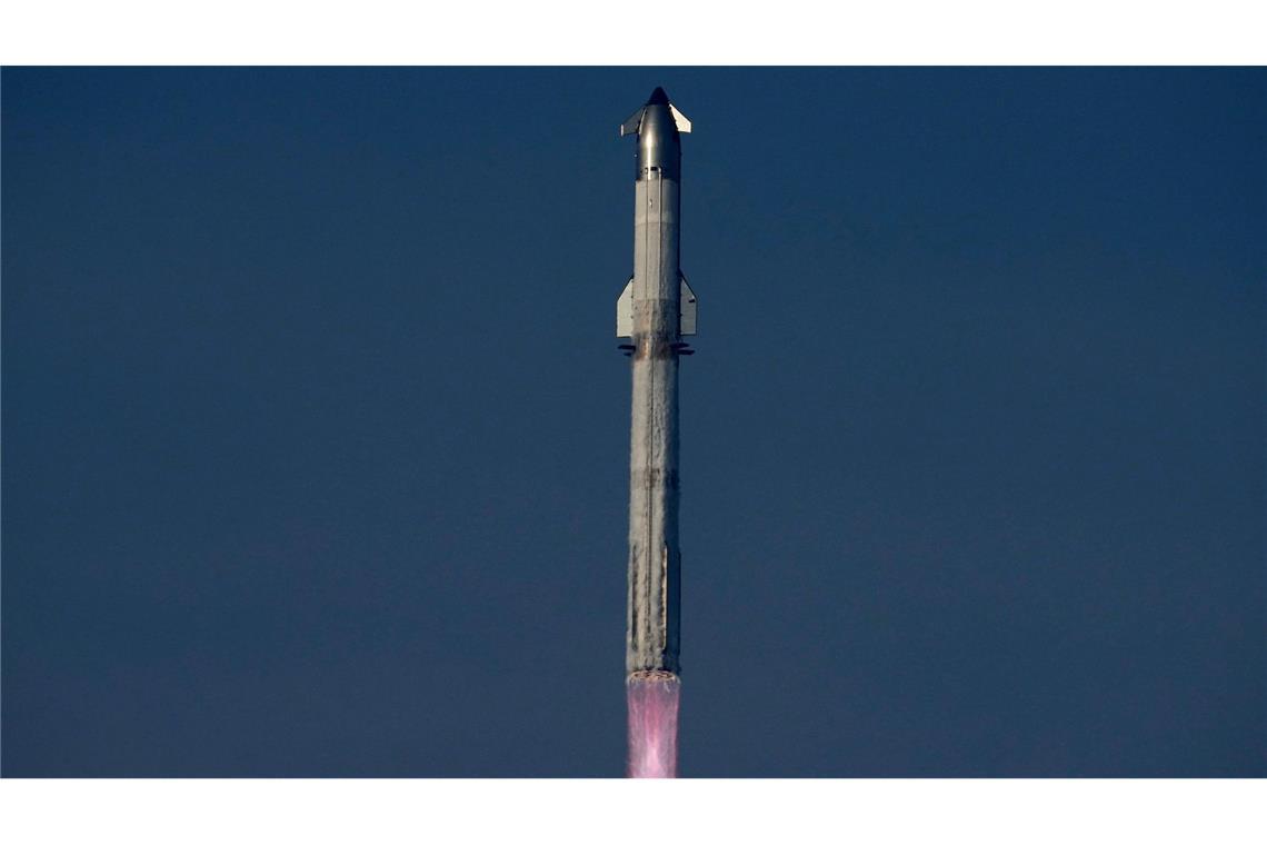 Das Starship von Elon Musk soll bald seinen zehnten Testflug absolvieren.