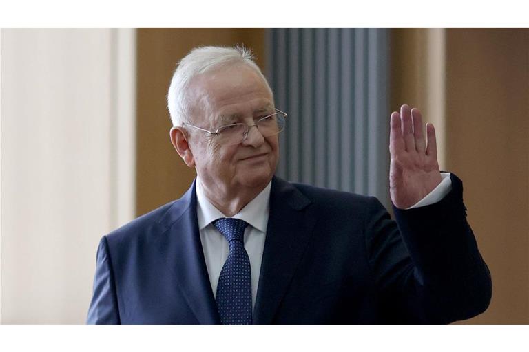 Das Strafverfahren zur VW-Dieselaffäre gegen Ex-Konzernchef Martin Winterkorn wurde vorläufig eingestellt (Archivbild).