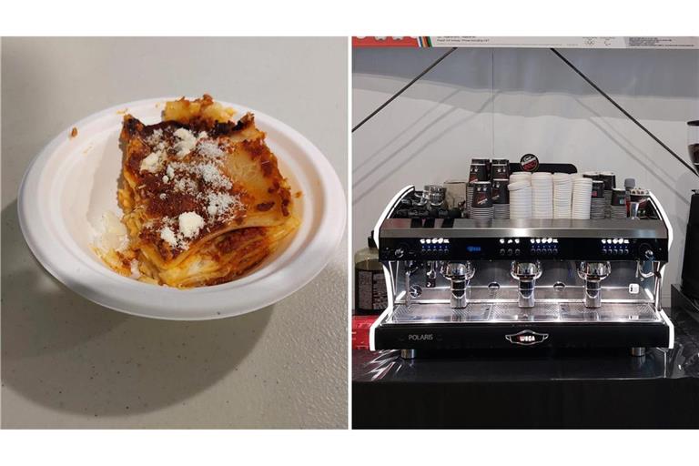 Das Tagesessen ist in den olympischen Pressezentren nicht immer zu empfehlen, der Kaffee dagegen schon.