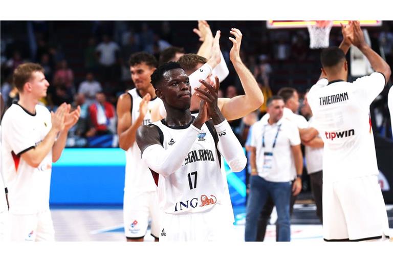 Das Team um NBA-Star Franz Wagner und Kapitän Dennis Schröder gewann in Riga sein Halbfinale gegen Außenseiter Finnland.