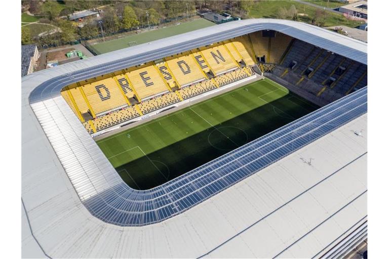 Das Team von Dynamo Dresden ist derzeit in Quarantäne. Foto: Jan Woitas/dpa-Zentralbild/dpa