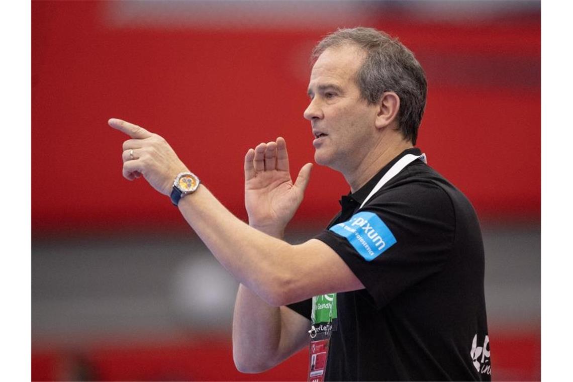Das Team von Handball-Bundestrainer Henk Groener gewann in Portugal. Foto: Bo Amstrup/Ritzau Scanpix/AP/dpa