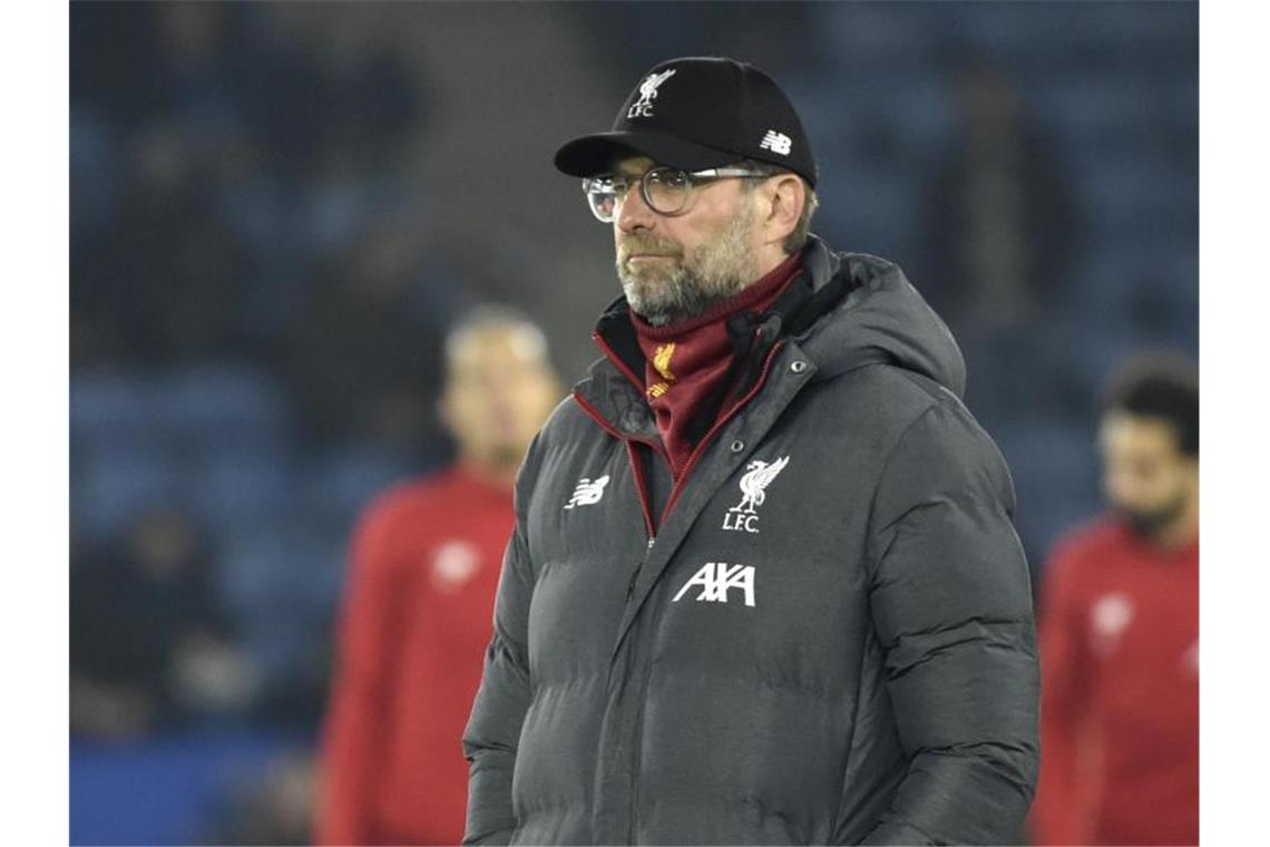 Liverpool meisterlich - Arteta-Lob für Özil Das Team von Jürgen Klopp ließ Leicester City kaum eine Chance. Foto: Rui Vieira/AP/dpa