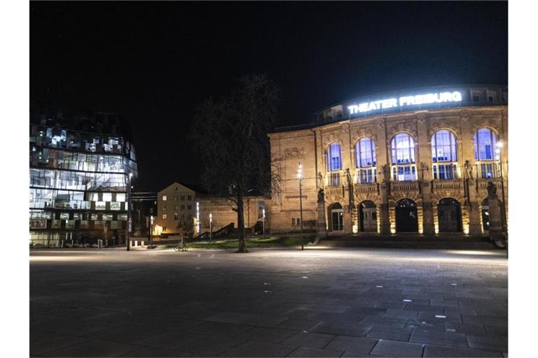 Das Theater Freiburg. Foto: Patrick Seeger/dpa/Archivbild
