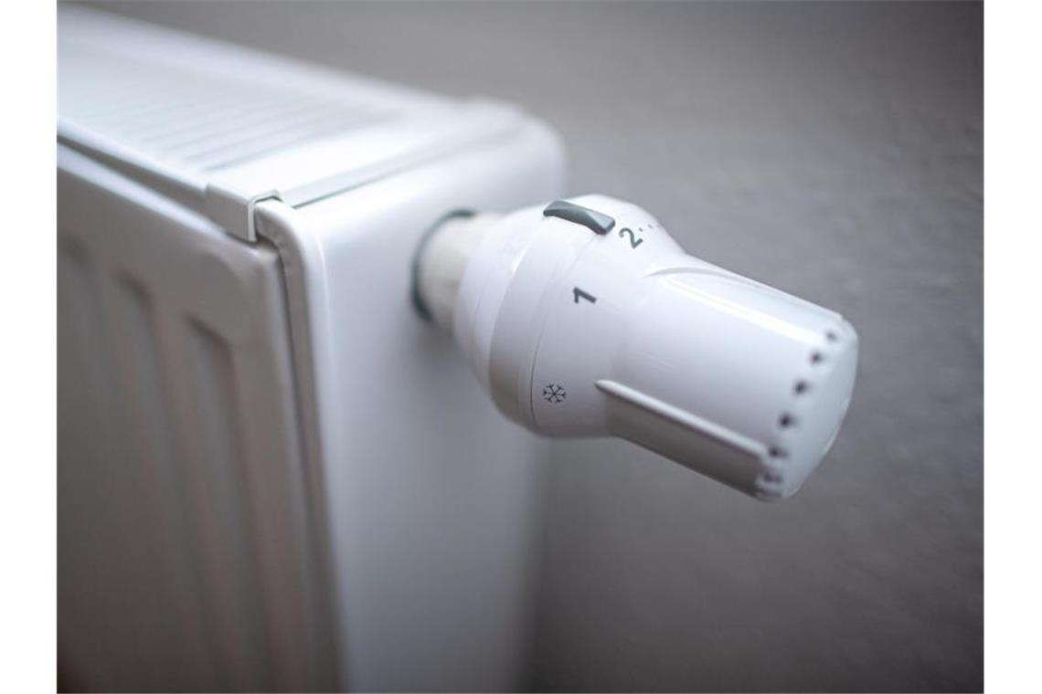 Private Haushalte verbrauchen erneut mehr Energie Das Thermostat einer Heizung. Die Menschen in Deutschland haben erneut mehr Energie zum Wohnen verbraucht. Foto: Sina Schuldt/dpa