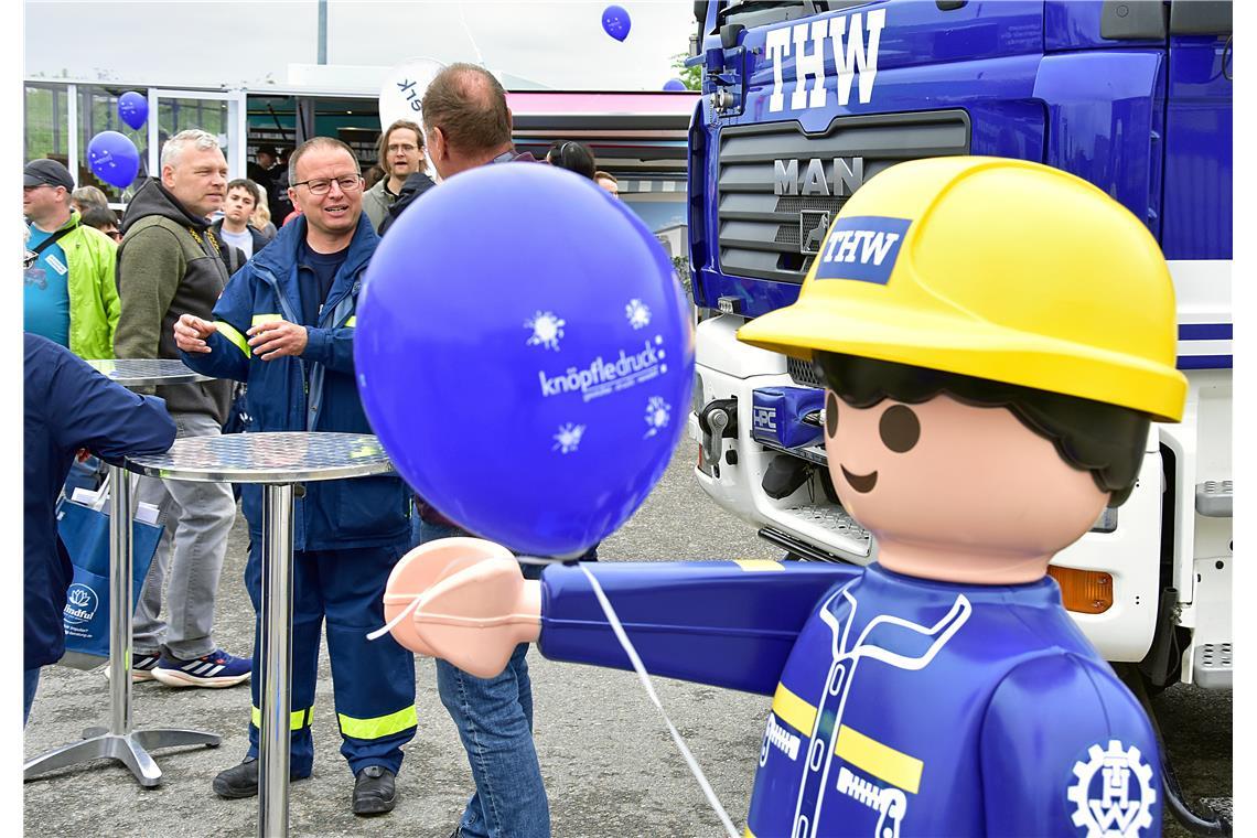 Das THW auf der Messe. Leistungs- und Erlebnismesse in Backnang 2025. 