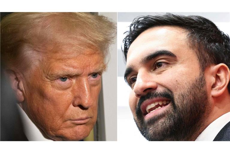 Das Treffen von Donald Trump und Zohran Mamdani wird in den USA mit großer Spannung erwartet.