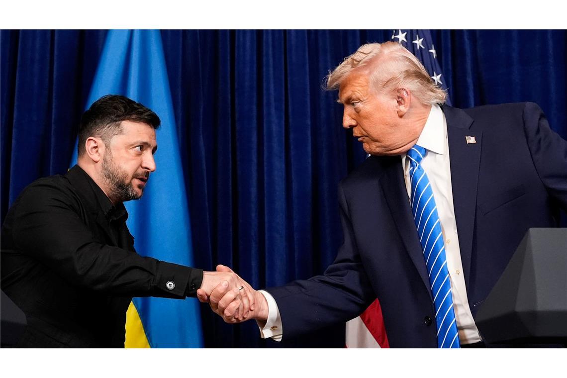 Das Treffen von Trump und Selenskyj endete ohne konkrete Ergebnisse.
