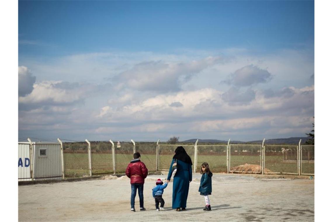 Das türkische Flüchtlingslager Kilis liegt nur einen Kilometer von der syrischen Grenze entfernt. Foto: Uygar Onder Simsek