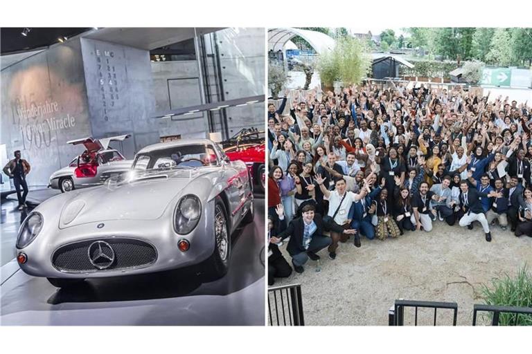 Das Uhlenhaut Coupé von Mercedes-Benz wurde für 135 Millionen versteigert. Davon profitieren bislang weltweit 1400 Stipendiaten von beVisioneer, die umweltfreundliche oder nachhaltige Ideen in die Tat umsetzen.