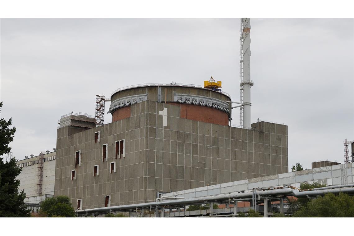 Das ukrainische Atomkraftwerk Saporischschja steht seit fast vier Jahren unter russischer Kontrolle und befindet sich nahe der Frontlinie. (Archivbild)