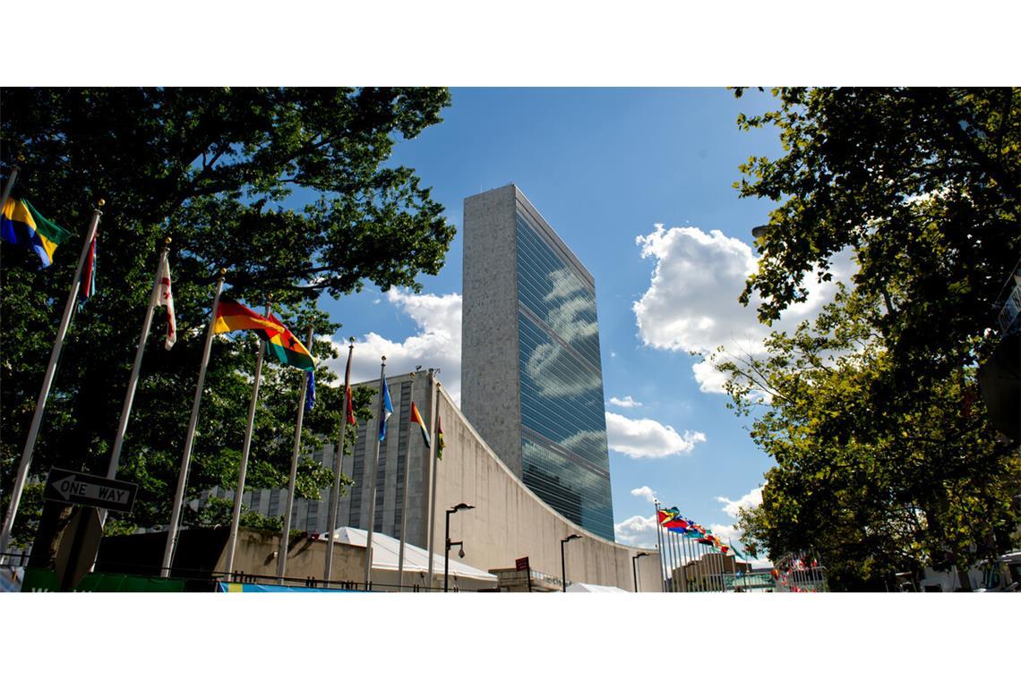Das UN-Gebäude in New York kann nur mit US-Visum erreicht werden.