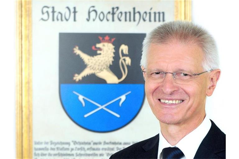 Das undatierte Bild zeigt den Hockenheimer Oberbürgermeister Dieter Gummer. Foto: Dany Schleicher/Stadtverwaltung Hockenheim/Archivbild