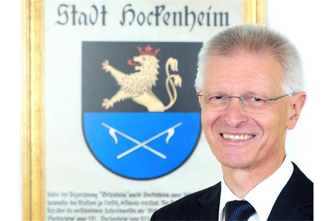 Das undatierte Bild zeigt den Hockenheimer Oberbürgermeister Dieter Gummer. Foto: Dany Schleicher/Archiv