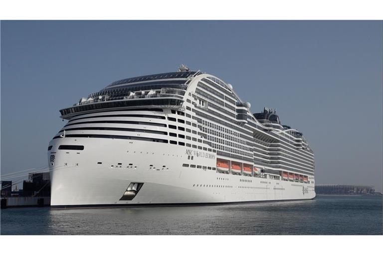 Das unter maltesischer Flagge fahrende Schiff der Reederei MSC Cruises war von Genua nach Neapel unterwegs. (Symbolbild)