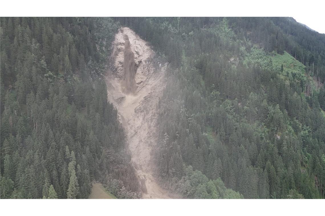Das Unwetter brachte auch in Neustift einen Hang in Bewegung.