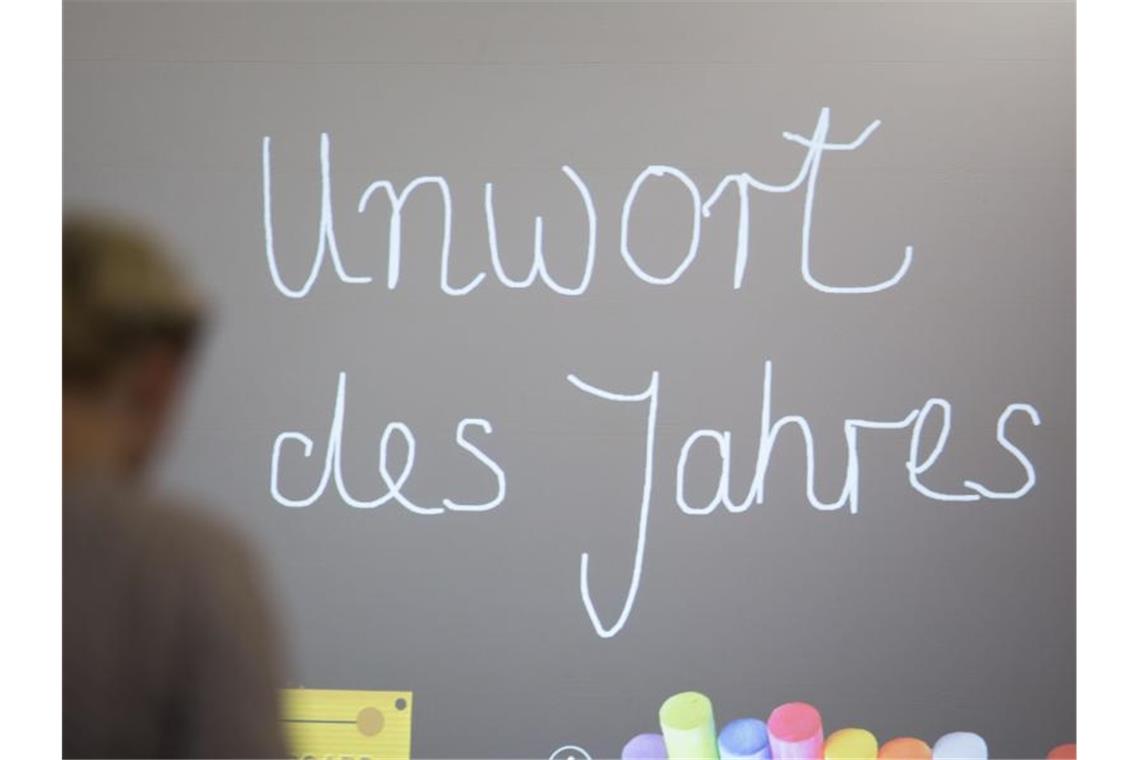 „Klimahysterie“ ist Unwort des Jahres Das „Unwort des Jahres“ wird seit 1991 gekürt. Foto: Frank Rumpenhorst/dpa