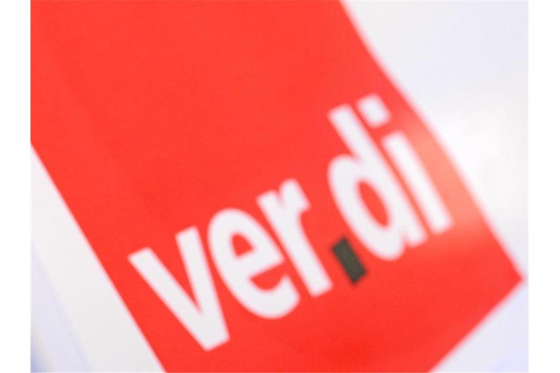 Das Verdi-Logo. Foto: Patrick Seeger/dpa/Archivbild