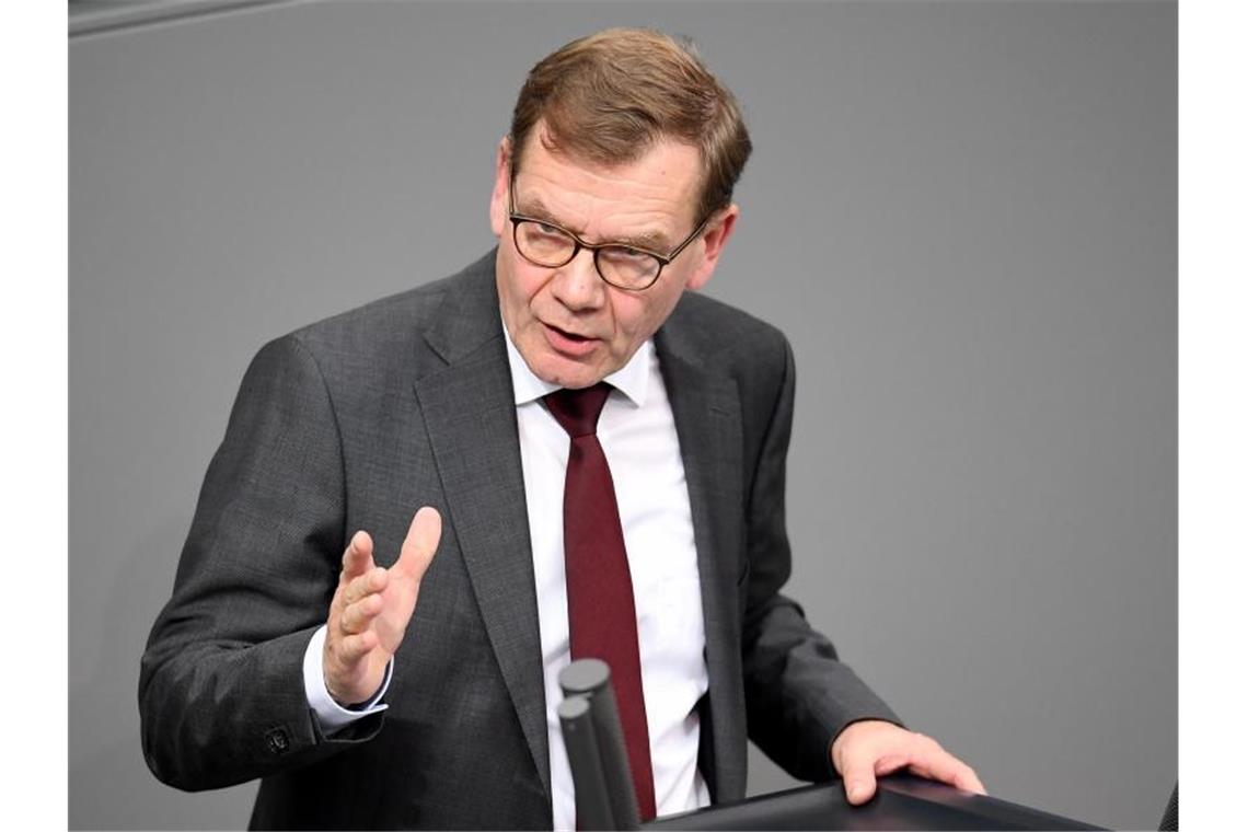 Merkel: Mische mich nicht in Prozess um CDU-Vorsitz ein „Das versteht an der Basis niemand mehr. So kann es nicht weiter gehen“, sagt Wadephul. Foto: Britta Pedersen/dpa-Zentralbild/dpa
