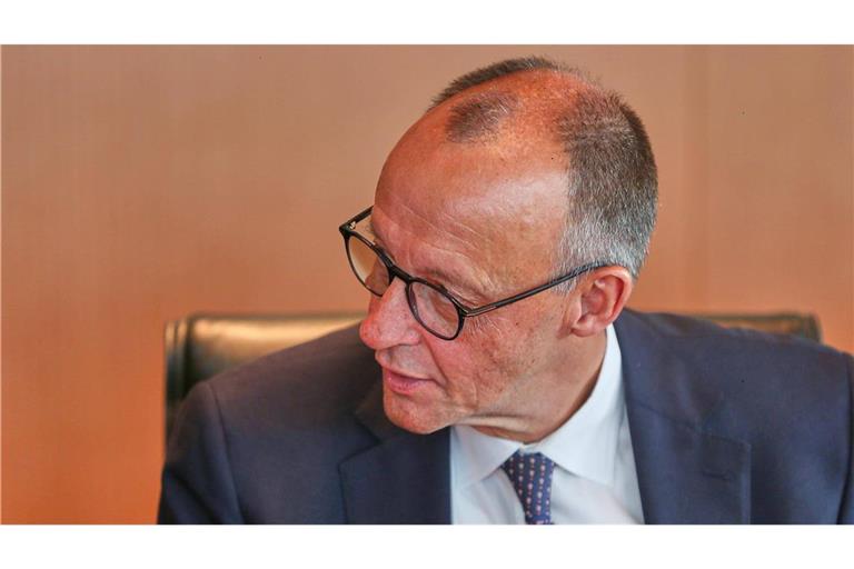 Das Vertrauen in den Bundeskanzler Friedrich Merz hat nachgelassen.