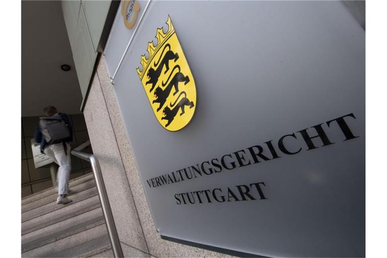 Das Verwaltungsgericht in Stuttgart. Foto: Marijan Murat/Archivbild