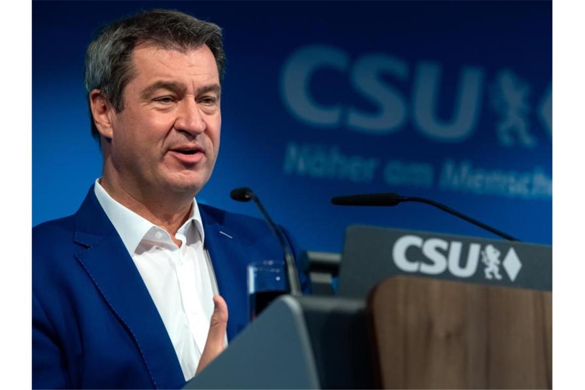 Söder: Corona ist Naturkatastrophe und Prüfung