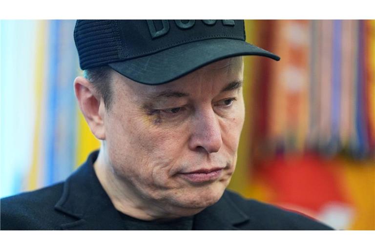 Das von Donald Trump vorangetriebene Steuergesetz sei eine "widerliche Abscheuligkeit", kritisiert Elon Musk. (Archivbild)