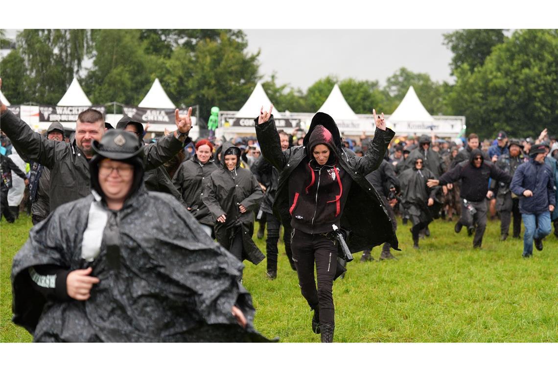 Das Wacken Open Air nimmt Fahrt auf.