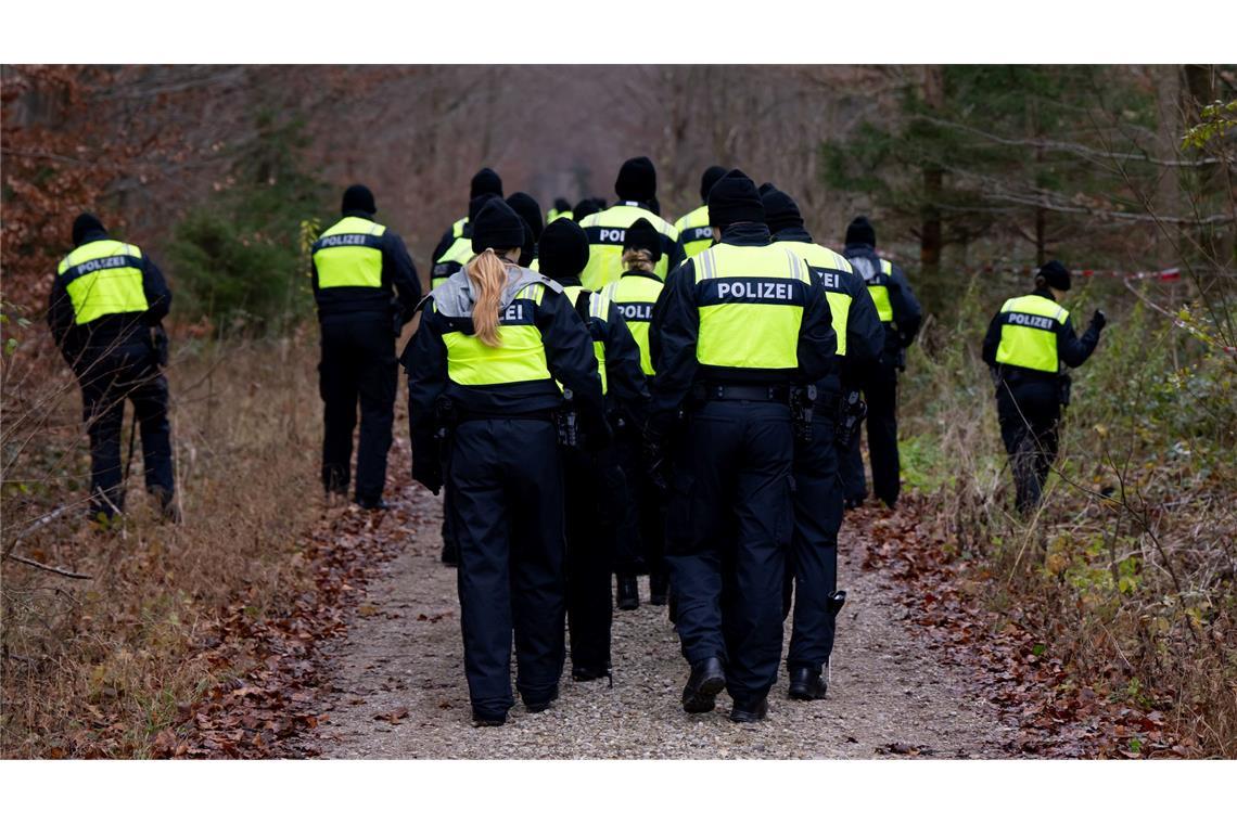Das Waldgebiet bei München wurde durchkämmt.