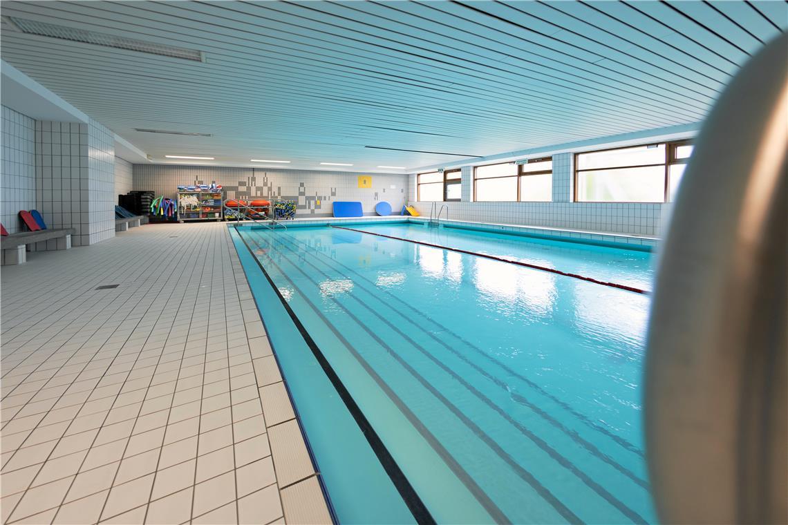 Das Weissacher Lehrschwimmbecken wird zunächst nicht vom Bund gefördert. Archivfoto: Alexander Becher