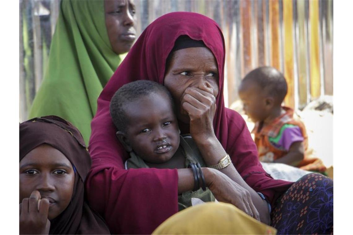 Das Welternährungsprogramm der UN befürchtet die schlimmste humanitäre Katastrophe seit dem Zweiten Weltkrieg. Foto: Farah Abdi Warsameh/AP/dpa