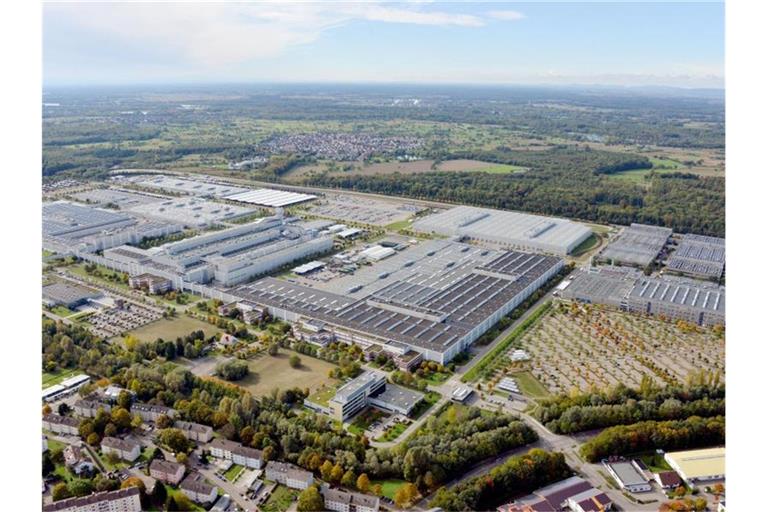 Das Werk Rastatt der Daimler AG. Foto: Uli Deck/dpa/Archivbild