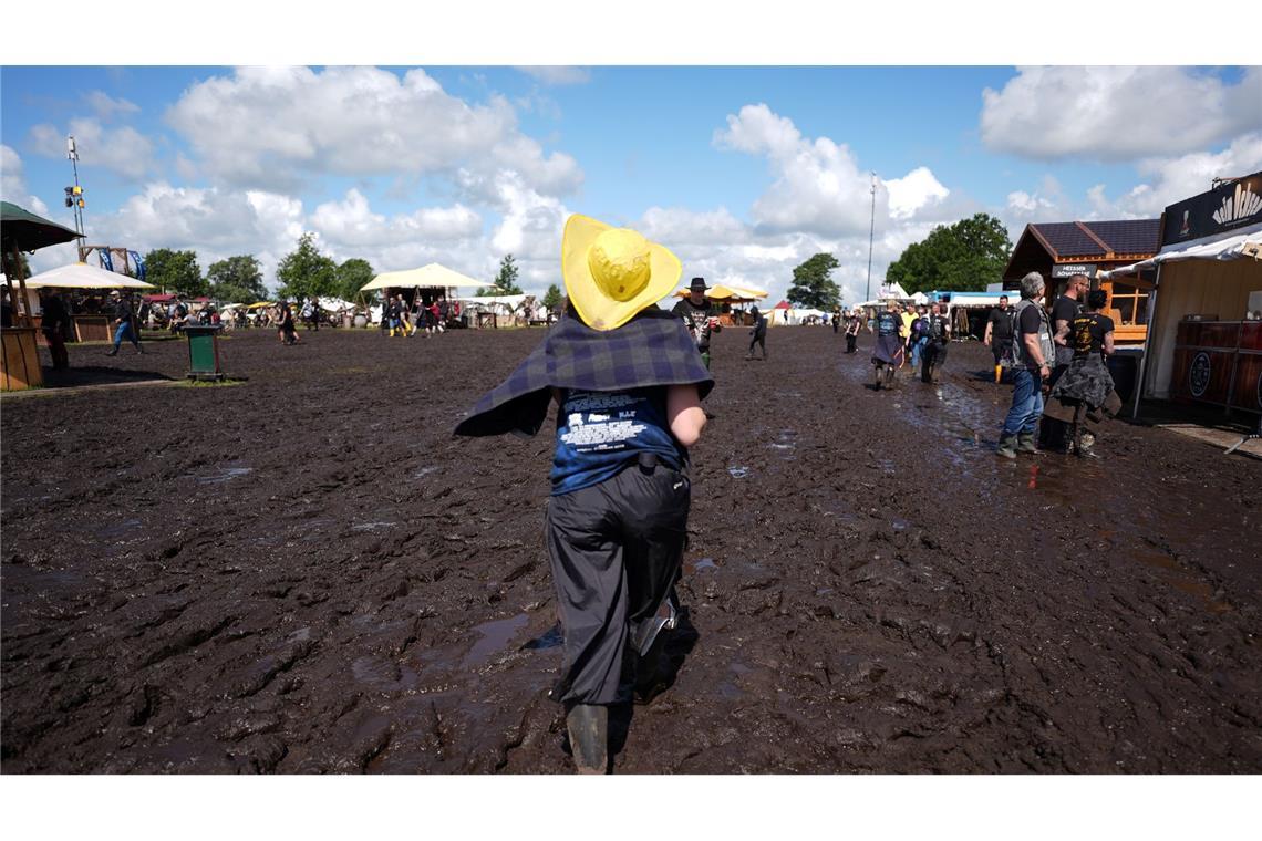 Das Wetter tut dem Wacken Open Air keinen Abbruch.